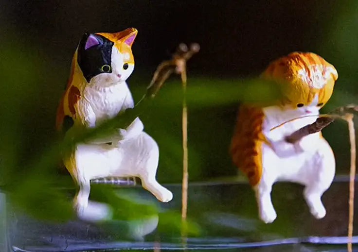 Katzenfigur „Angelfigur“ AquaTimo