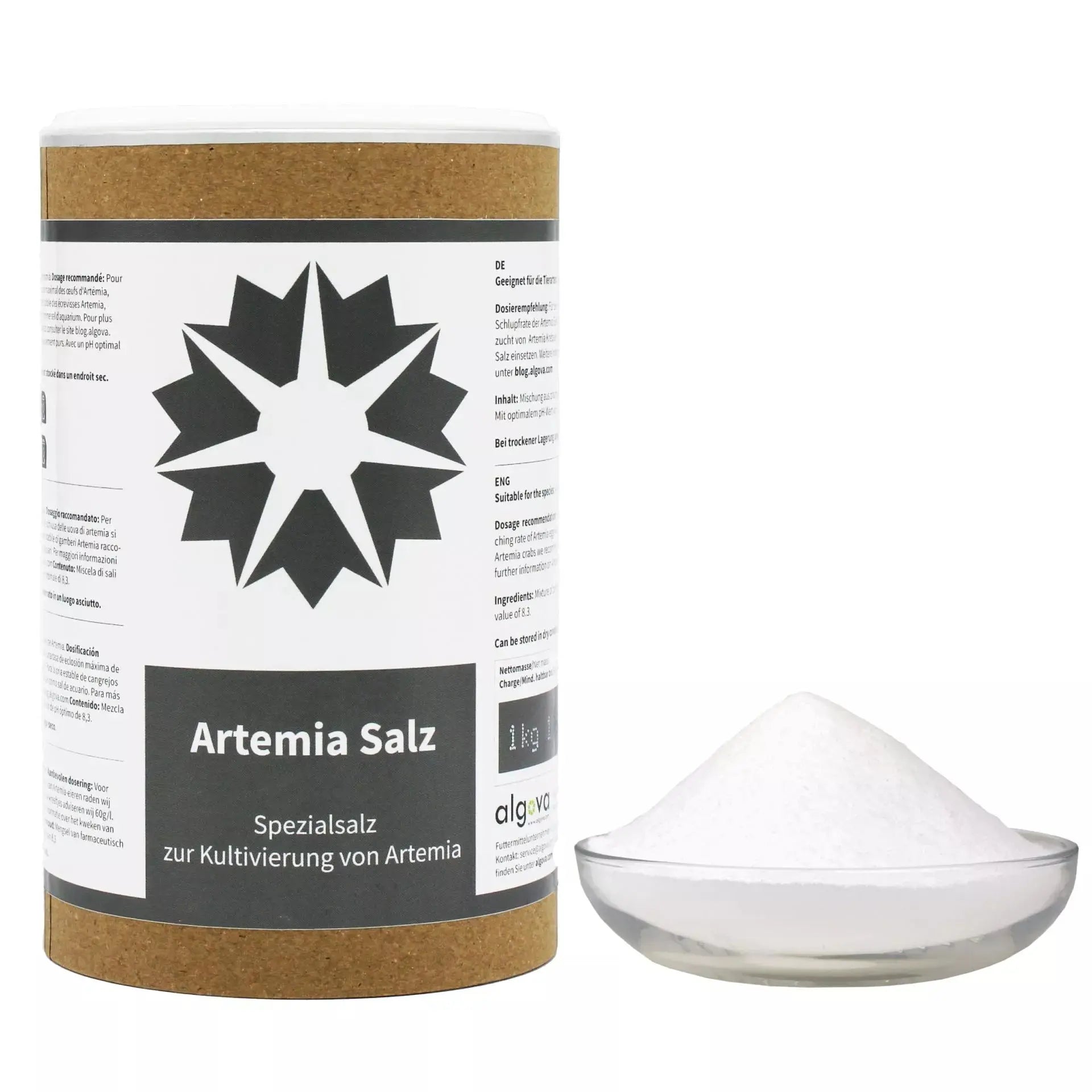 Algova Artemia Salz: Das A und O für eine maximale Artemia Nauplien Zucht-Rate 🦐✨ algova