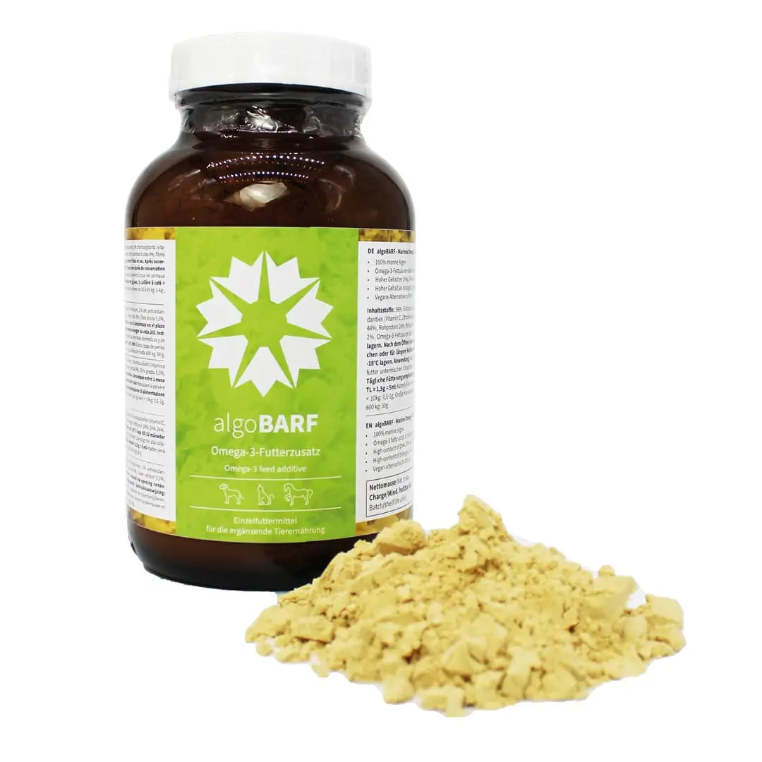 Algova algoBARF: Omega-3-Power aus Pflanzen – Die nachhaltige Alternative zu Fischöl! 💚 algova