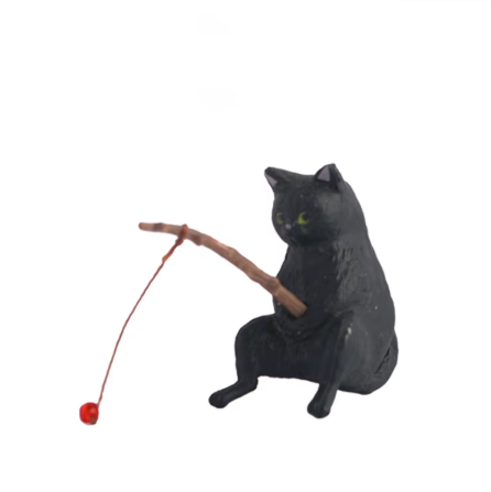 Katzenfigur „Angelfigur“