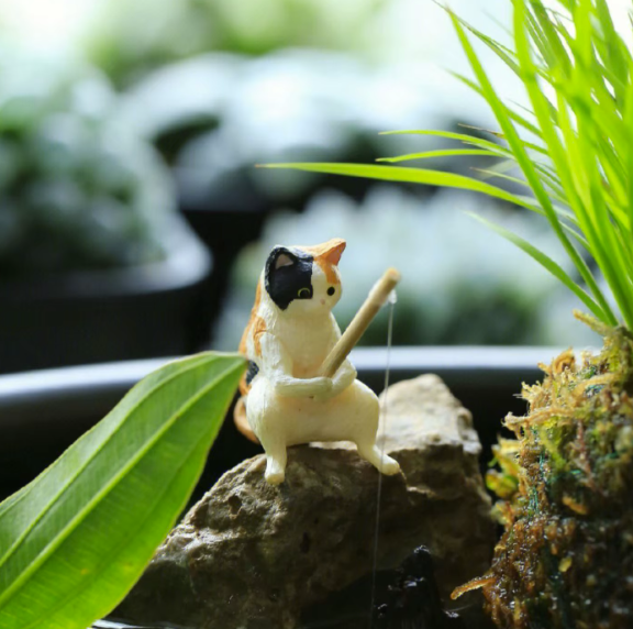 Katzenfigur „Angelfigur“