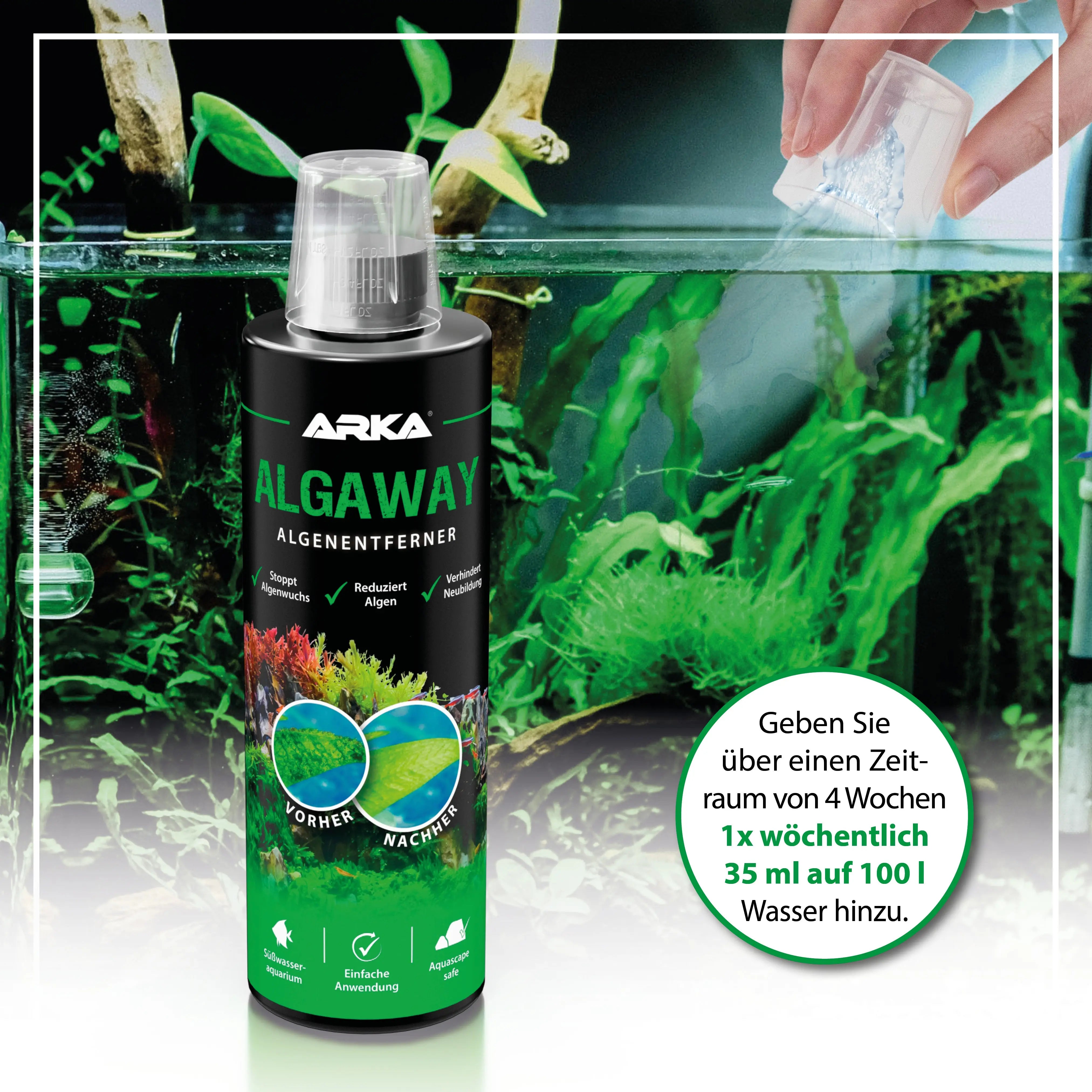 AKAR Algaway – Der effektive Algenentferner für Ihr Süßwasser-Aquarium🌿✨ - AS+ AquaTimo