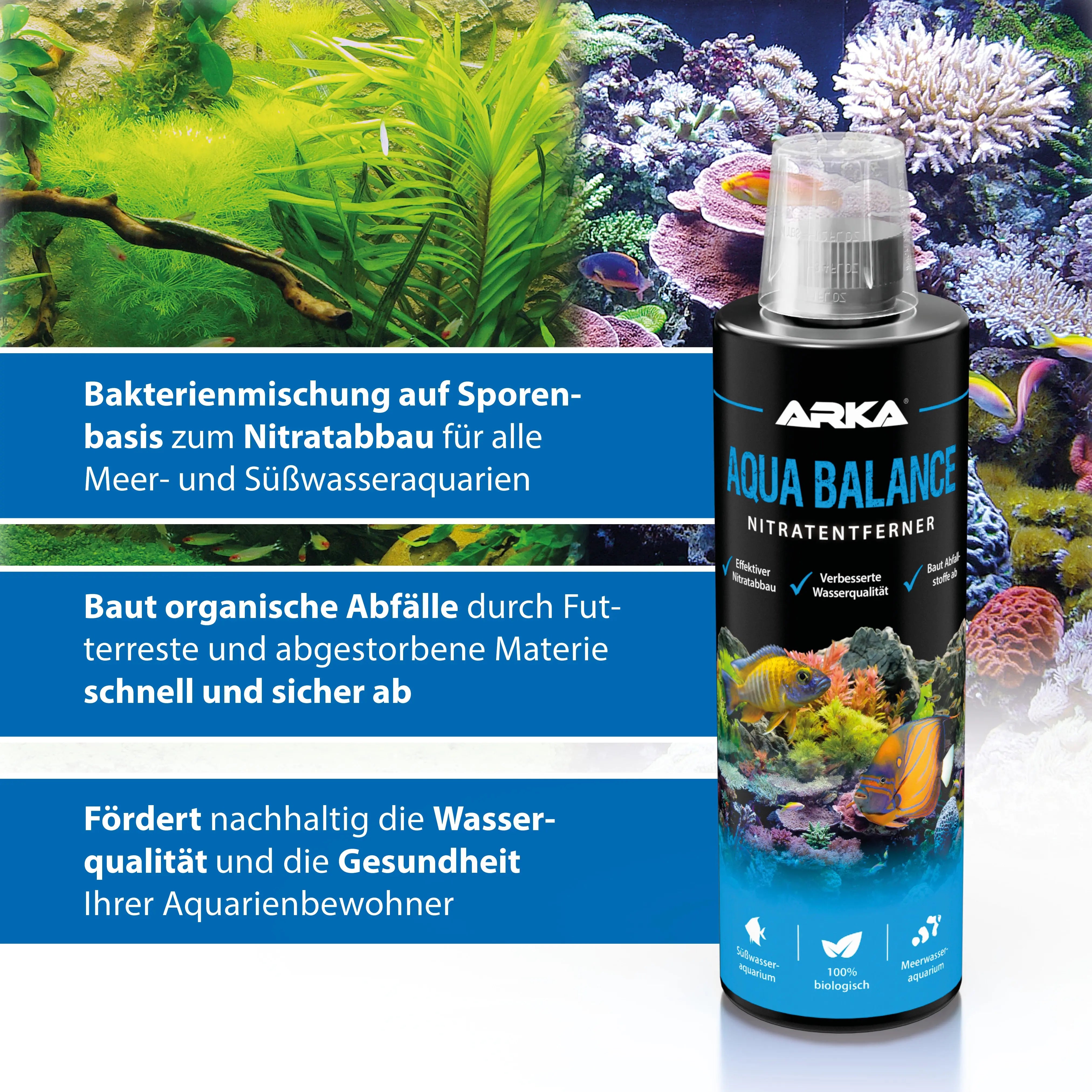 ARKA Aqua Balance – Der Profi-Nitratentferner für kristallklares Süßwasseraquarium-Wasser! 🌟 - AS+ AquaTimo