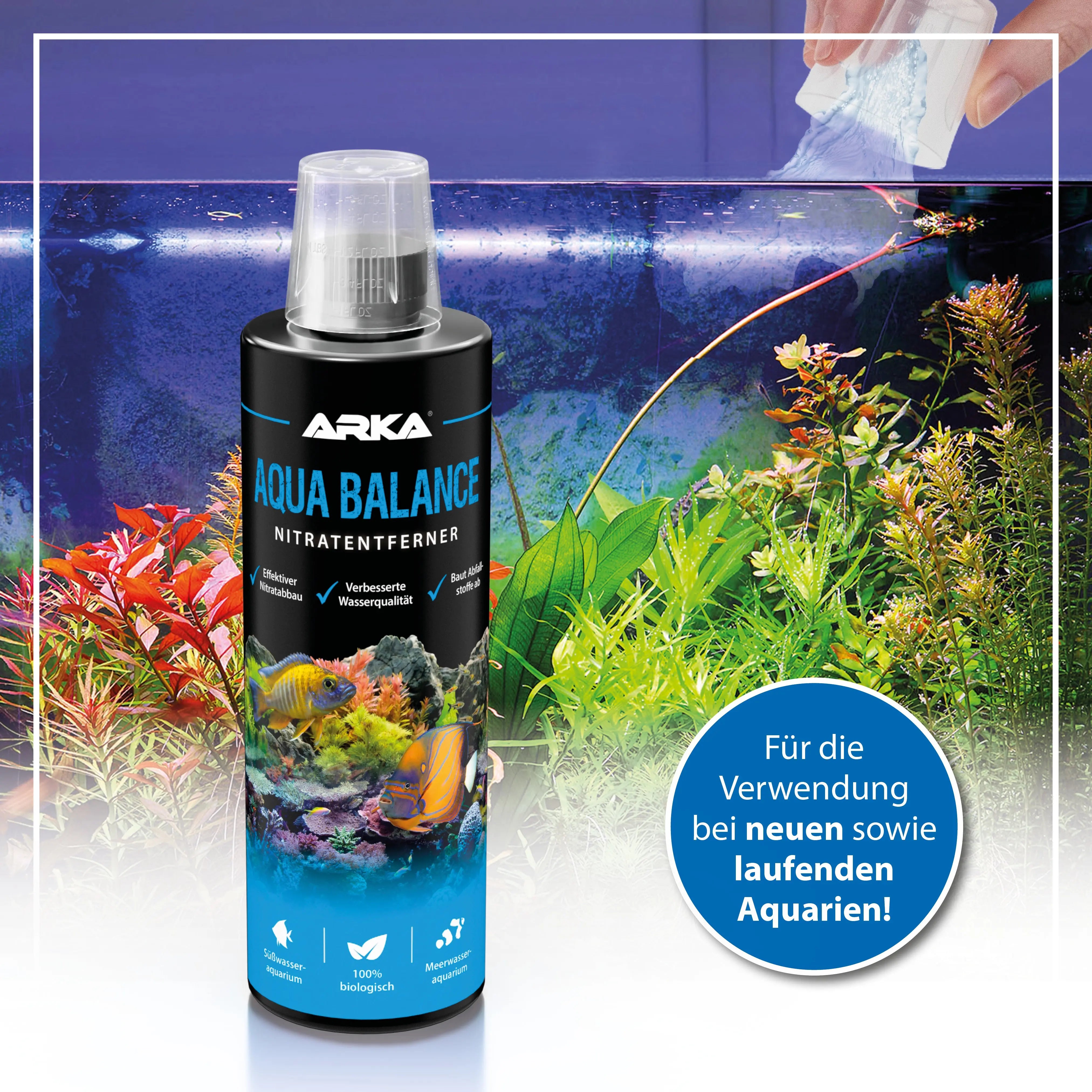 ARKA Aqua Balance – Der Profi-Nitratentferner für kristallklares Süßwasseraquarium-Wasser! 🌟 - AS+ AquaTimo