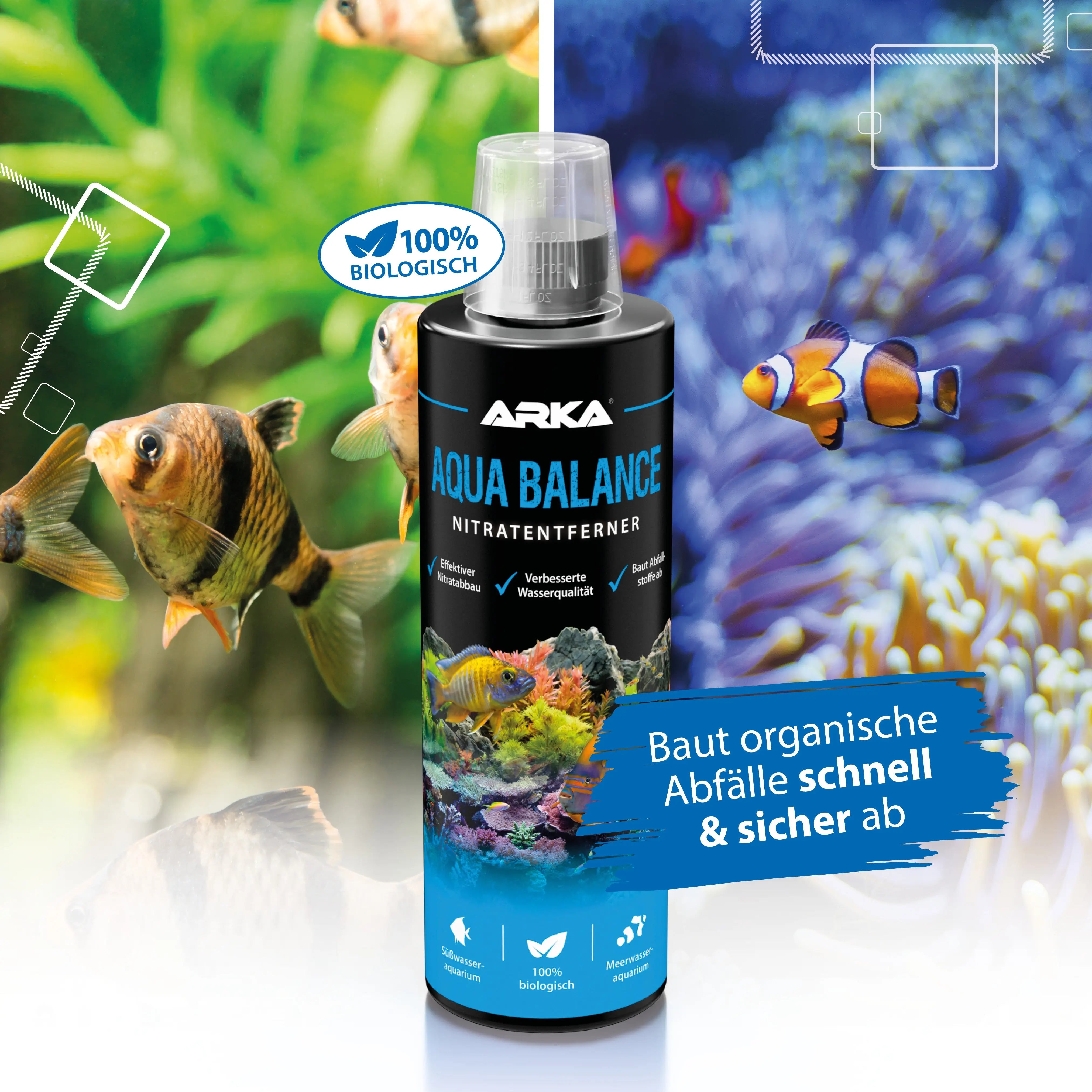 ARKA Aqua Balance – Der Profi-Nitratentferner für kristallklares Süßwasseraquarium-Wasser! 🌟 - AS+ AquaTimo