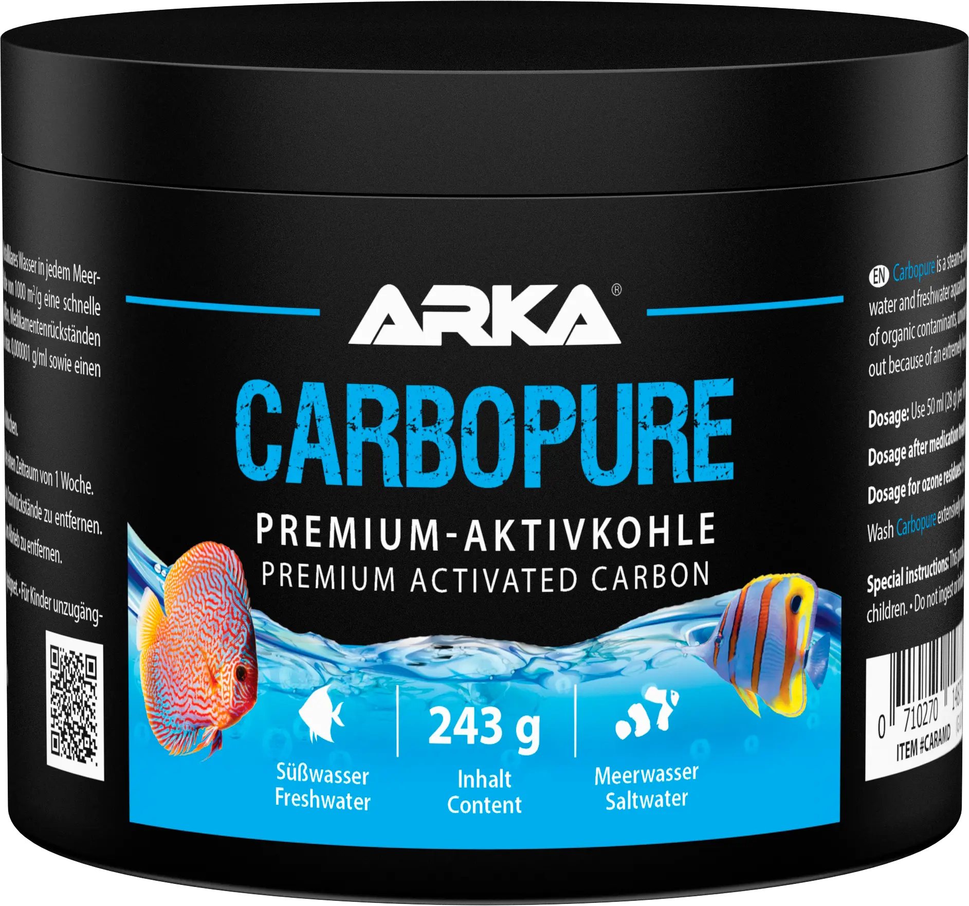ARKA Carbopure: Premium-Aktivkohle für kristallklares Süßwasser im Aquarium!🐟✨ - AS+ AquaTimo