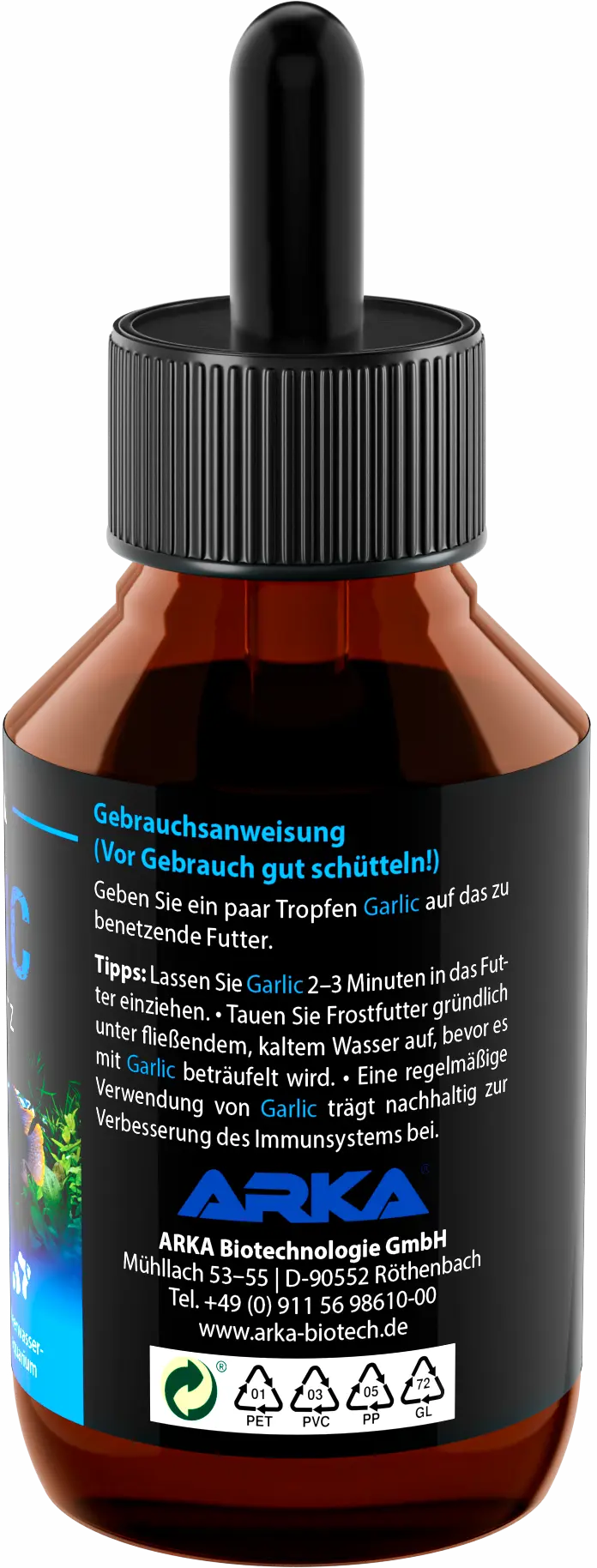 ARKA Garlic: Der hochkonzentrierte Futterzusatz für vitale Süßwasserfische! 🐠 - AS+ AquaTimo