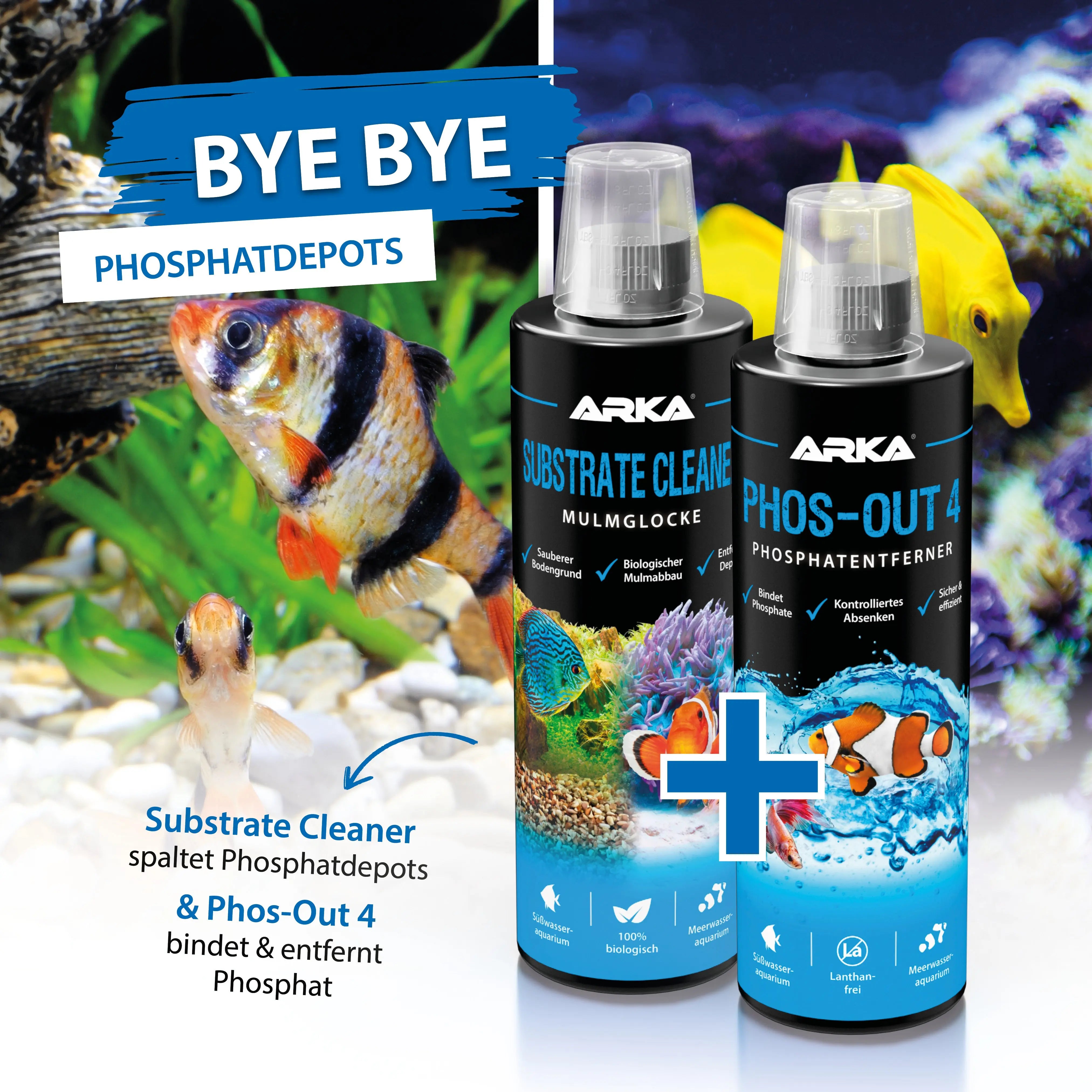 ARKA Substrate Cleaner – Die biologische Revolution für Ihren Süßwasser-Aquariengrund! 🫧 - AS+ AquaTimo