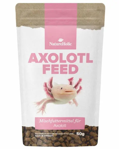 NatureHolic Axolotl Pflege-Set: Die 3-in-1 Lösung für optimale Axolotl Gesundheit im Aquarium 💚 AquaTimo