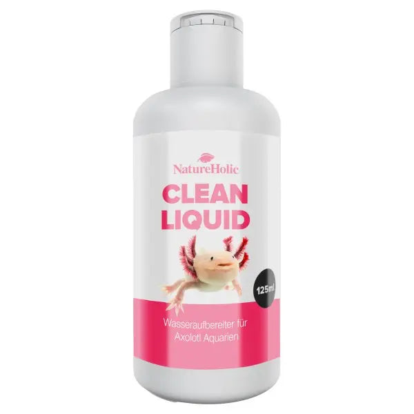 NatureHolic Axolotl Clean Liquid: Der 100% natürliche Wasseraufbereiter für dein Lotl Aquarium – Endlich sicher! 🛡️ AquaTimo