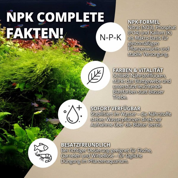 NatureHolic NPK Complete Aquascaping Dünger