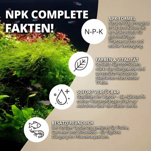 NatureHolic NPK Complete Aquascaping Dünger AquaTimo