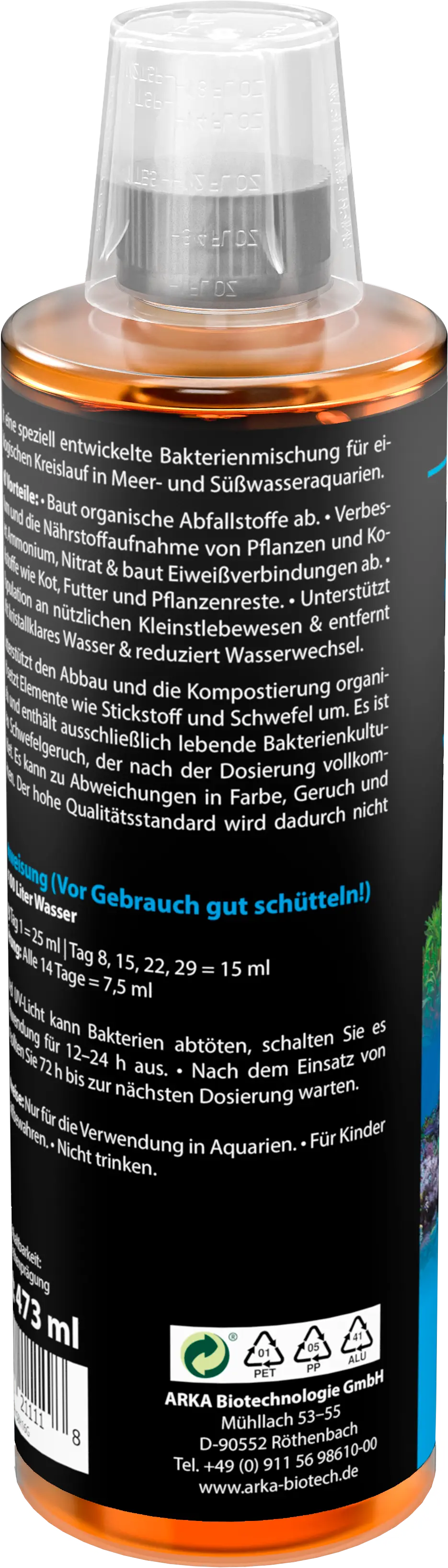 ARKA Special Blend: Die revolutionäre biologische Wasserpflege für Ihr Süßwasser-Aquarium! 💧✨ - AS+ AquaTimo