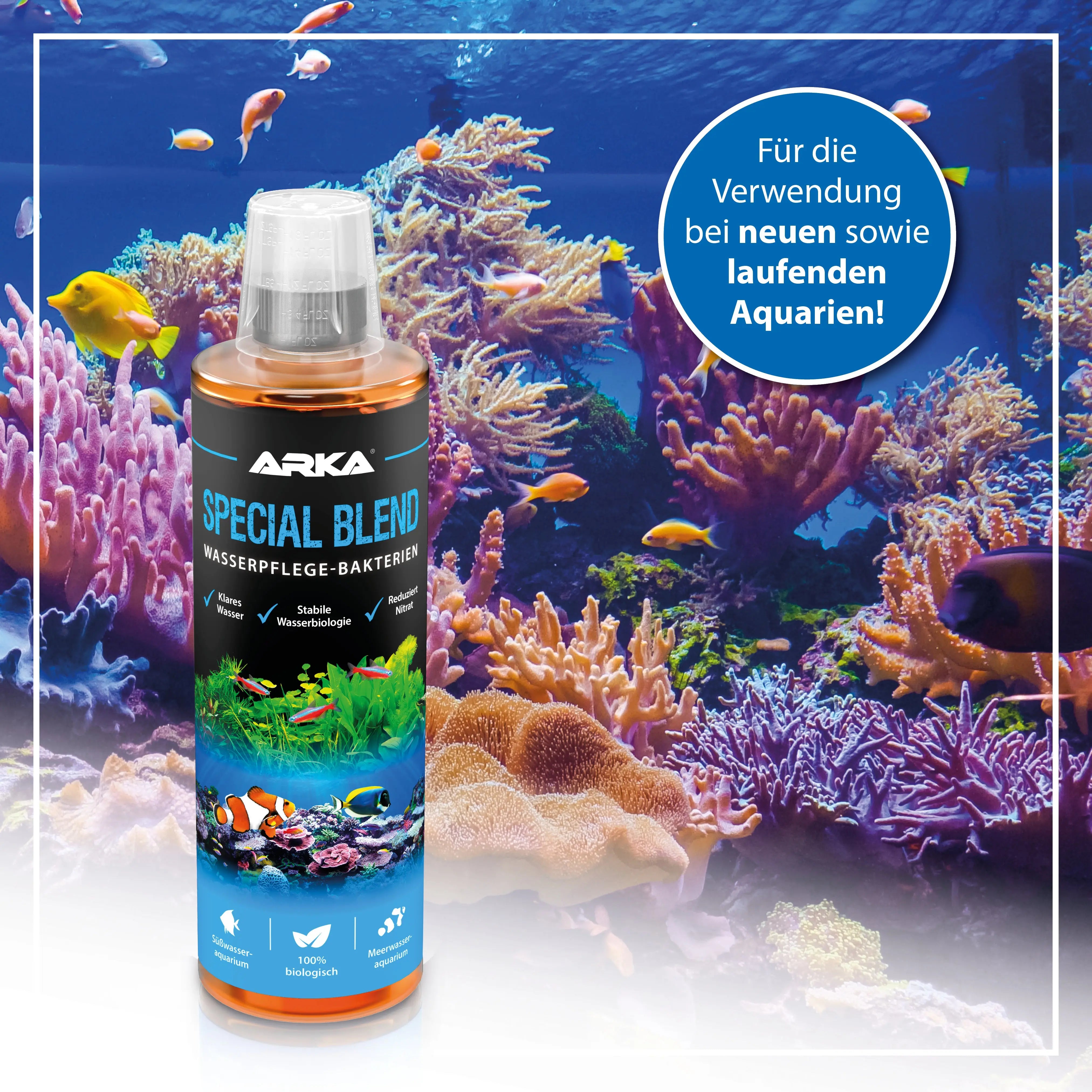 ARKA Special Blend: Die revolutionäre biologische Wasserpflege für Ihr Süßwasser-Aquarium! 💧✨ - AS+ AquaTimo