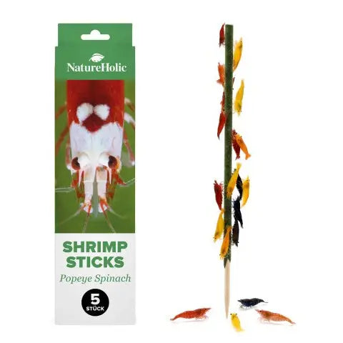 NatureHolic Shrimp Stick „Popeye Spinach“: Das gesunde Spinat-Spektakel für deine Wirbellosen 🍤🌿 AquaTimo