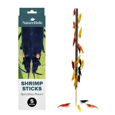 NatureHolic Shrimp Stick SpirulinaPower: Der Leckerbissen für intensive Farben AquaTimo