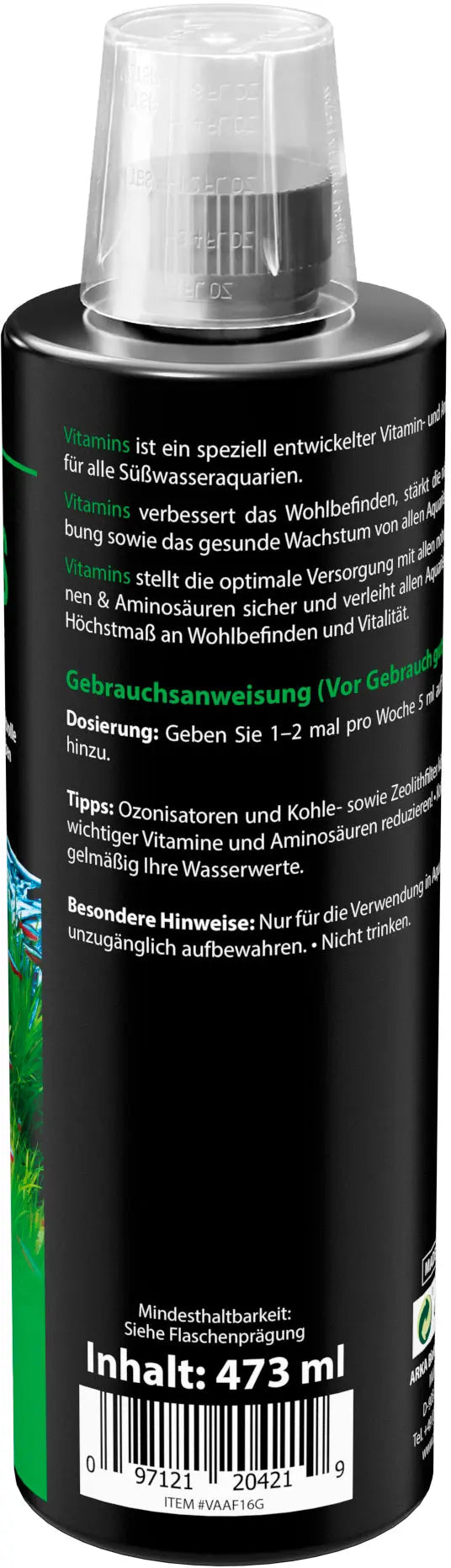 ARKA Vitamins – Maximale Vitalität und leuchtende Farbenpracht für Ihr Süßwasseraquarium 🐠✨ - AS+ AquaTimo