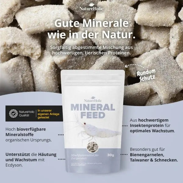 NatureHolic Mineralfeed: Der Vital-Boost für Panzer, Häutung und Gehäuse – Dein Mineralstoff-Geheimnis! ✨ AquaTimo
