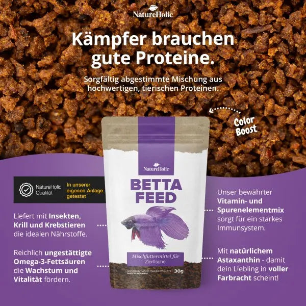NatureHolic Bettafeed Granula AquaTimo