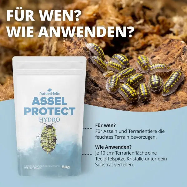 NatureHolic Assel HydroProtect: Der kristalline Wasserspeicher für sorgenfreie Assel Haltung 💧🏠 AquaTimo