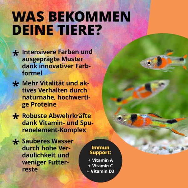 NatureHolic Nano Color Feed: Farbenpracht und Vitalität für Nano Fische