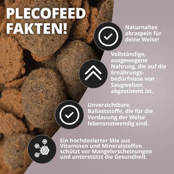 NatureHolic Plecofeed: Die professionelle Vollnahrung – Extra harte Tabs für deine Saugwelse & klares Aquarienwasser! 🛡️🌿 AquaTimo