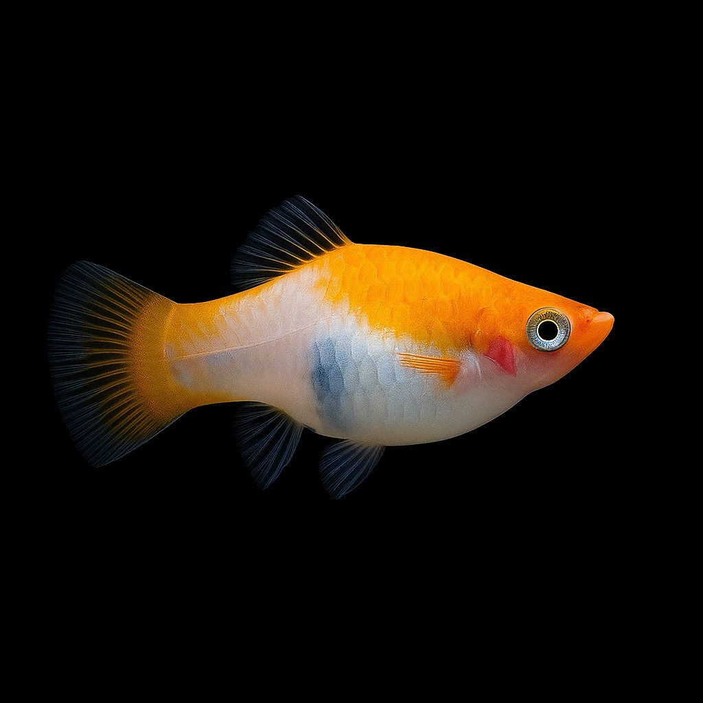 Schwertträger - Xiphophorus helleri „Koi Kohaku Wagtail“