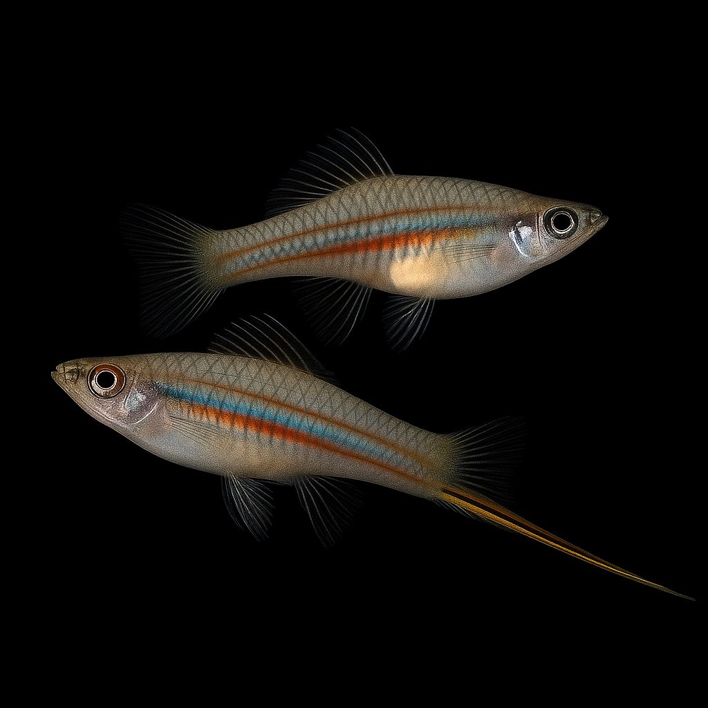 Schwertträger Grün – Seltene Farbvariante mit natürlicher Eleganz