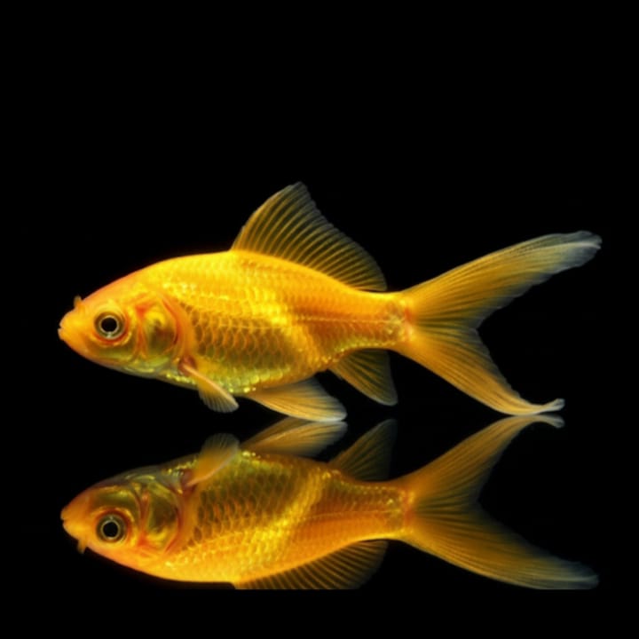 Goldfisch Yellow - Carassius auratus 💛