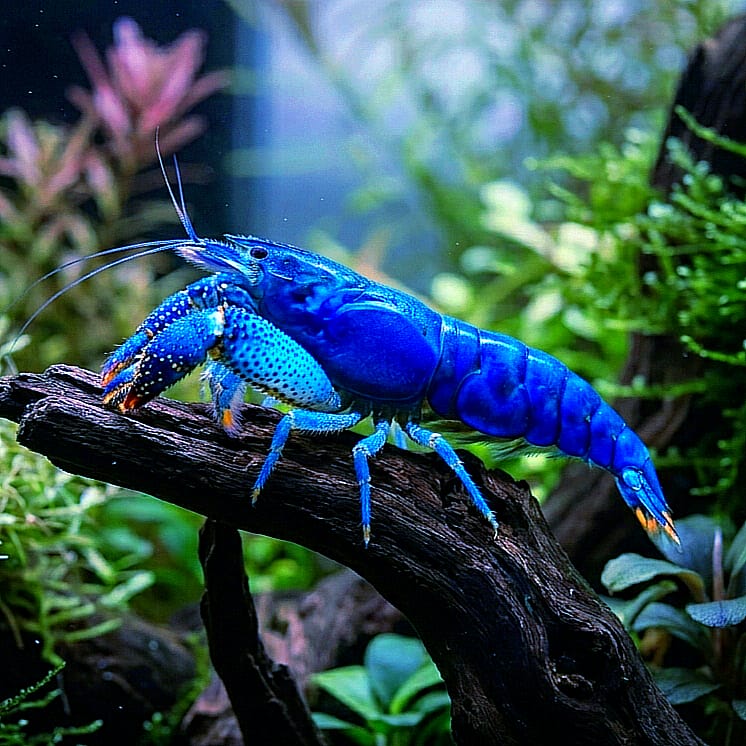 Blaue Gabunfächerhandgarnele - Monsterfächergarnele - Atya gabonensis