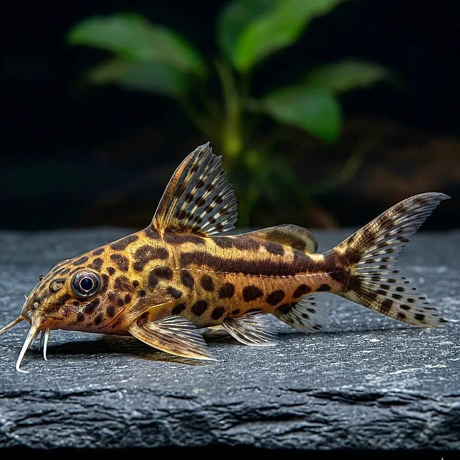 Gelbstreifen-Fiederbartwels (Synodontis flavitaeniatus) 🌿🐟 AquaTimo