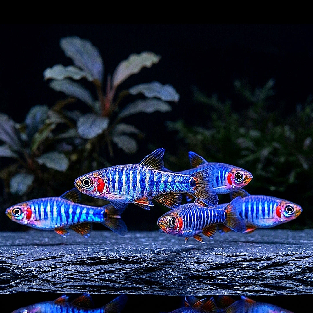 Querstreifen-Zwergbärbling – Danio erythromicron 🐟🌿