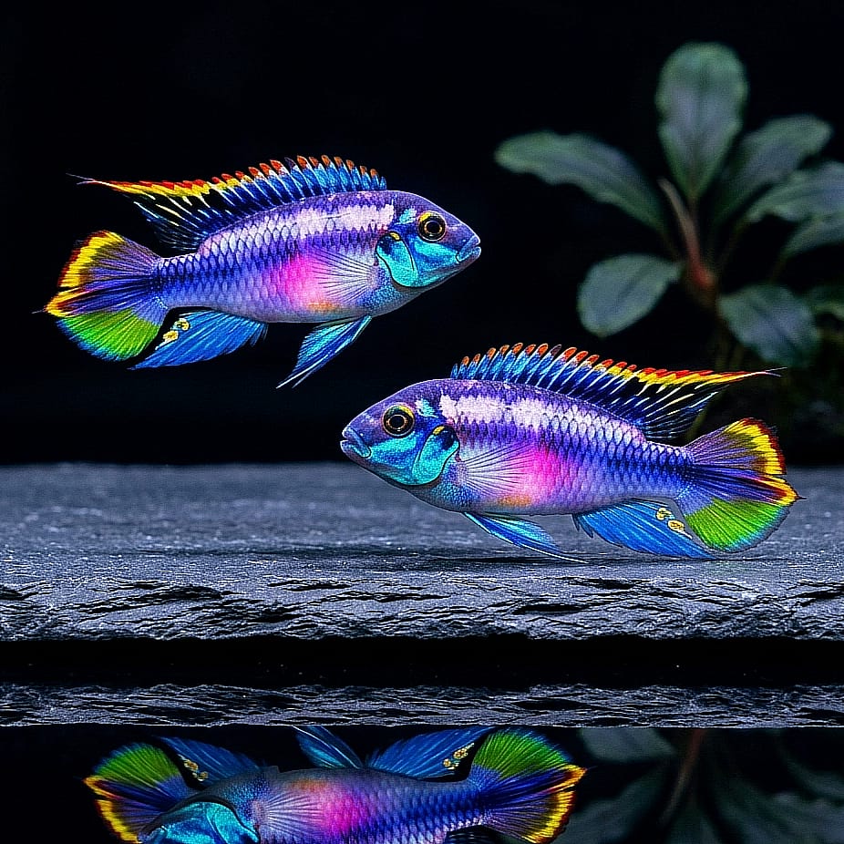 Pelvicachromis pulcher (Purpurchromis) - Purpurprachtbarsch