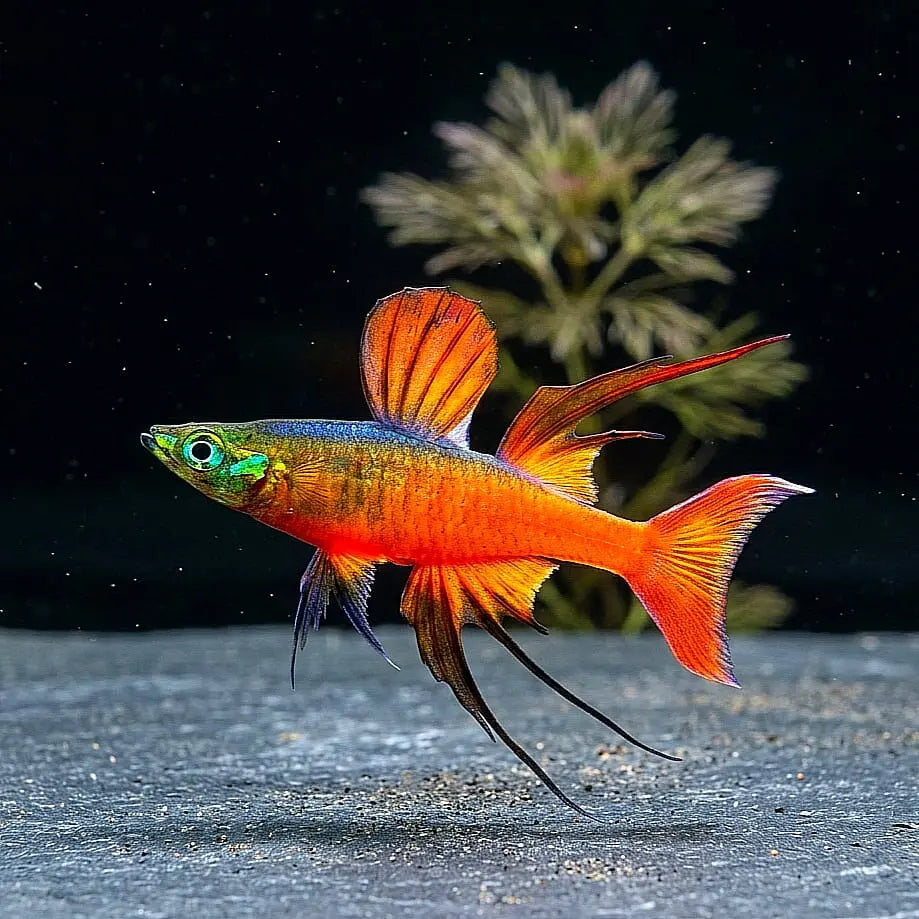 Iriatherina Werneri - 🧡 Filigran Regenbogenfisch AquaTimo