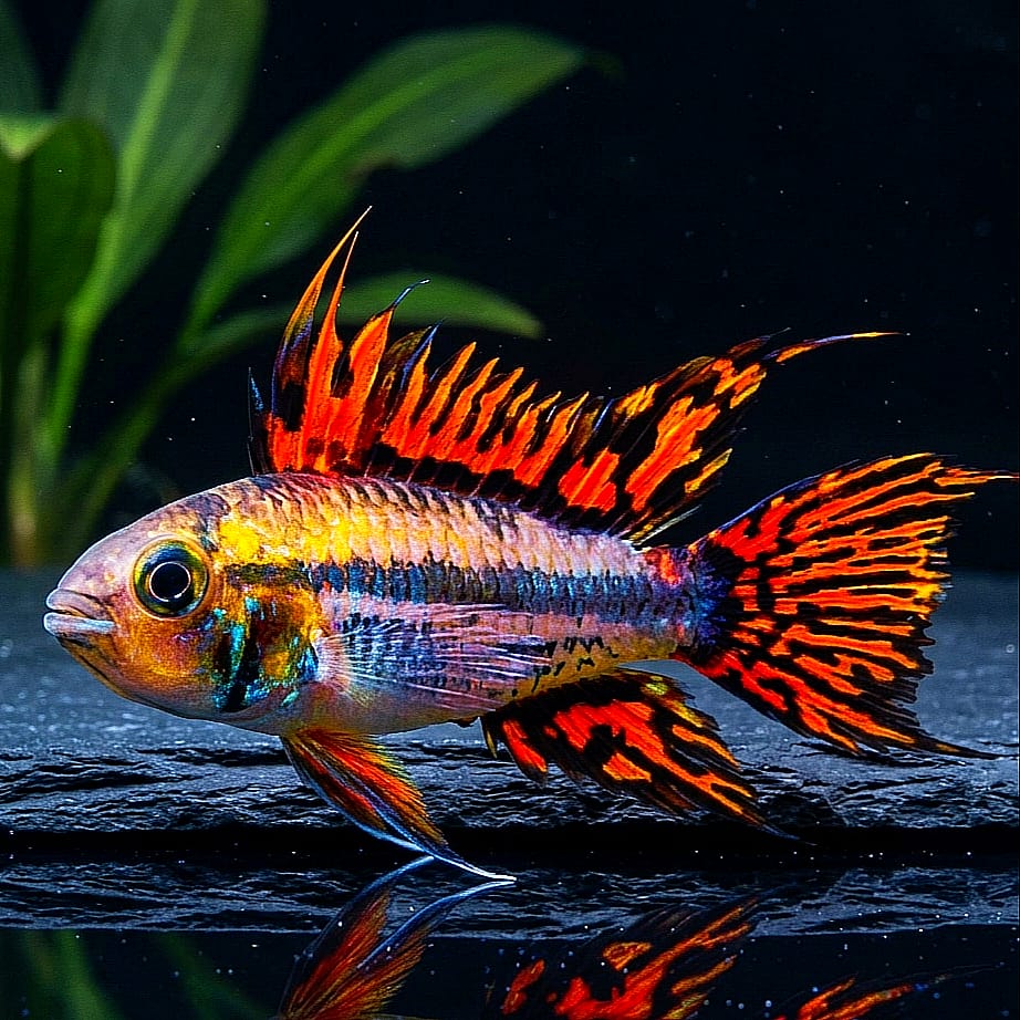 Apistogramma cacatuoides – "Double Red" | Kakadu-Zwergbuntbarsch