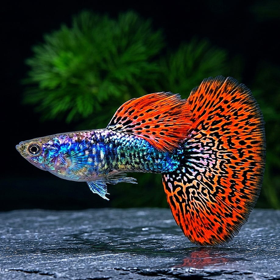 Hochzucht Guppy - Red Dragon