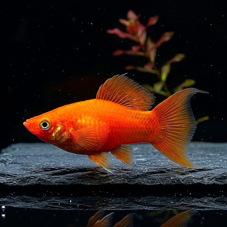 Platy Coral Red – Der rote Farbklecks für dein Aquarium