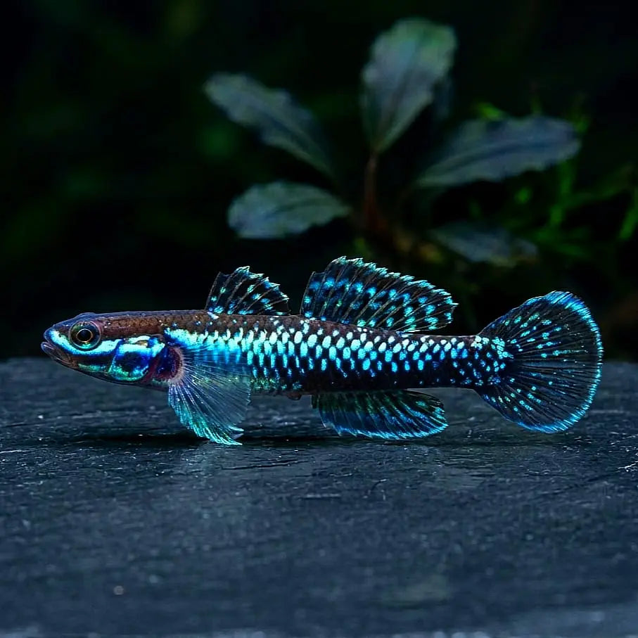 Neonblaustreifen-Algengrundel (Stiphodon atropurpureus) AquaTimo