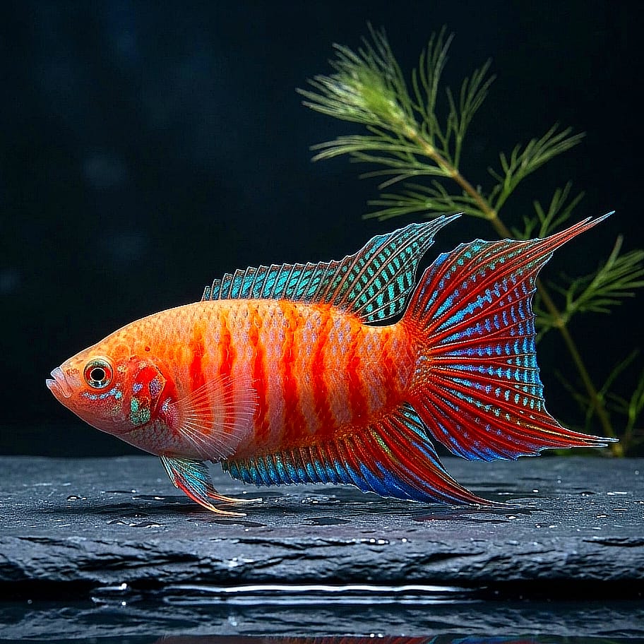 Macropodus opercularis (Paradiesfisch) Gurami