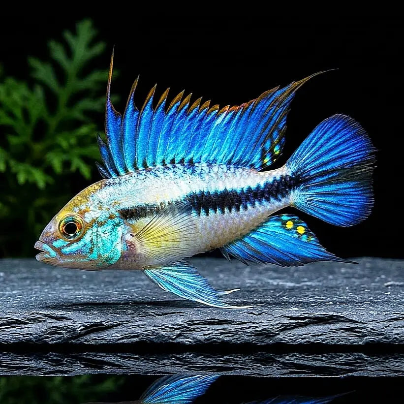 Dreistreifen Zwergbuntbarsch – Apistogramma trifasciata 🐠🌿 AquaTimo
