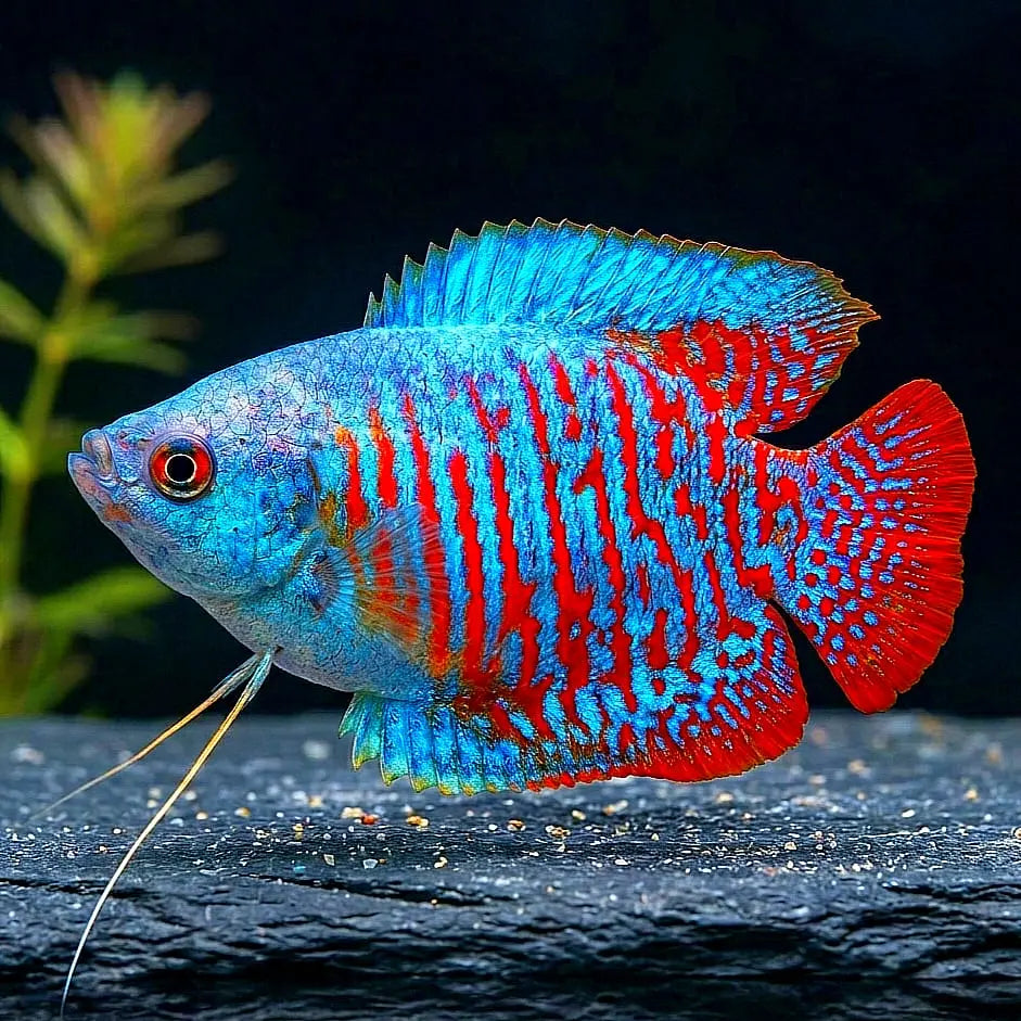 Colisa lalia 💙❤️(Zwergfadenfisch) Fadenfisch AquaTimo