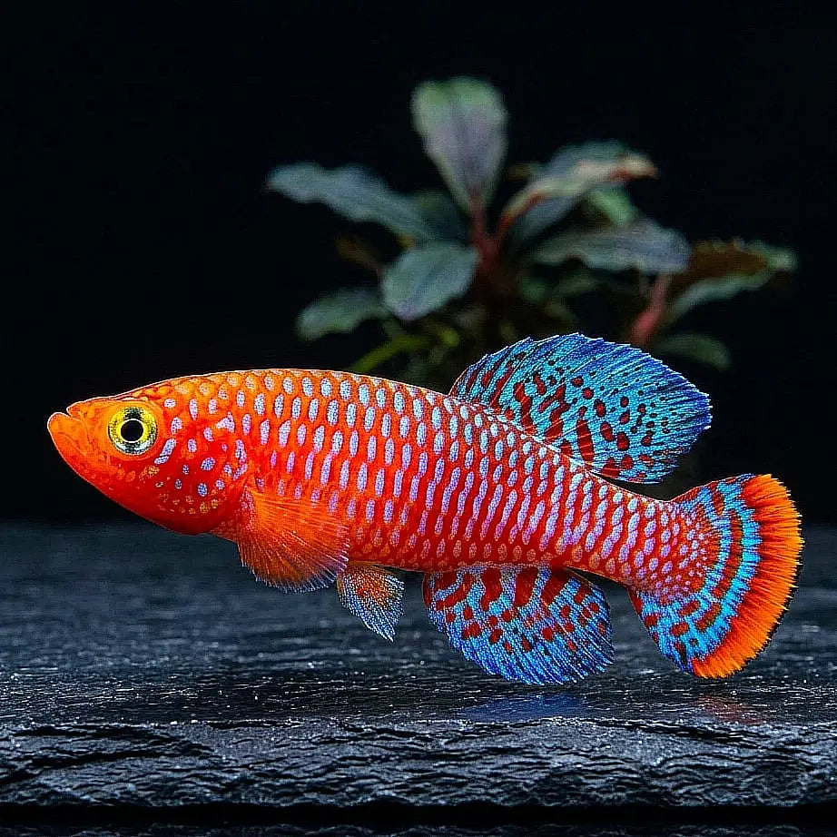 Rachows Prachtgrundkärpfling Prachtkärpfling - ❤️💙Nothobranchius rachovii AquaTimo