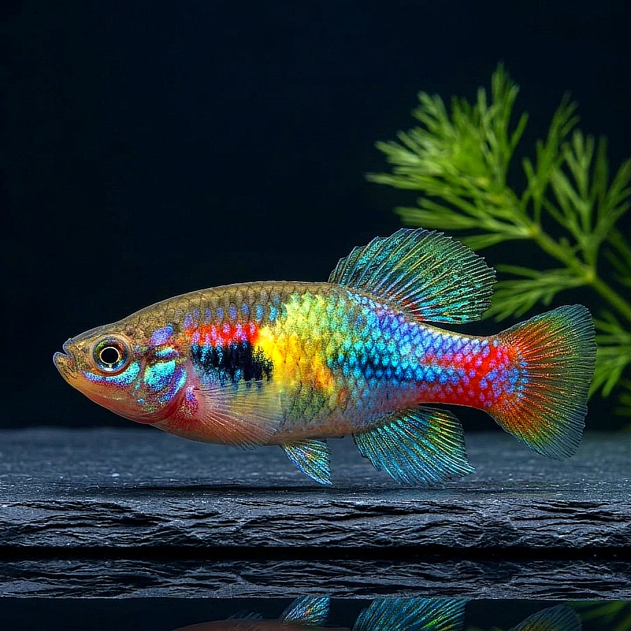 Banderolenkärpfling – Xenotoca eiseni