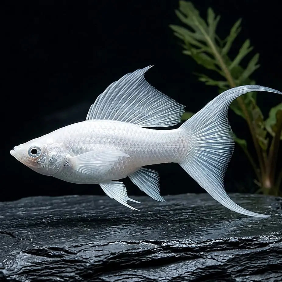 Molly Silbermolly – 🤍 Eleganter Glanz für dein Aquarium AquaTimo