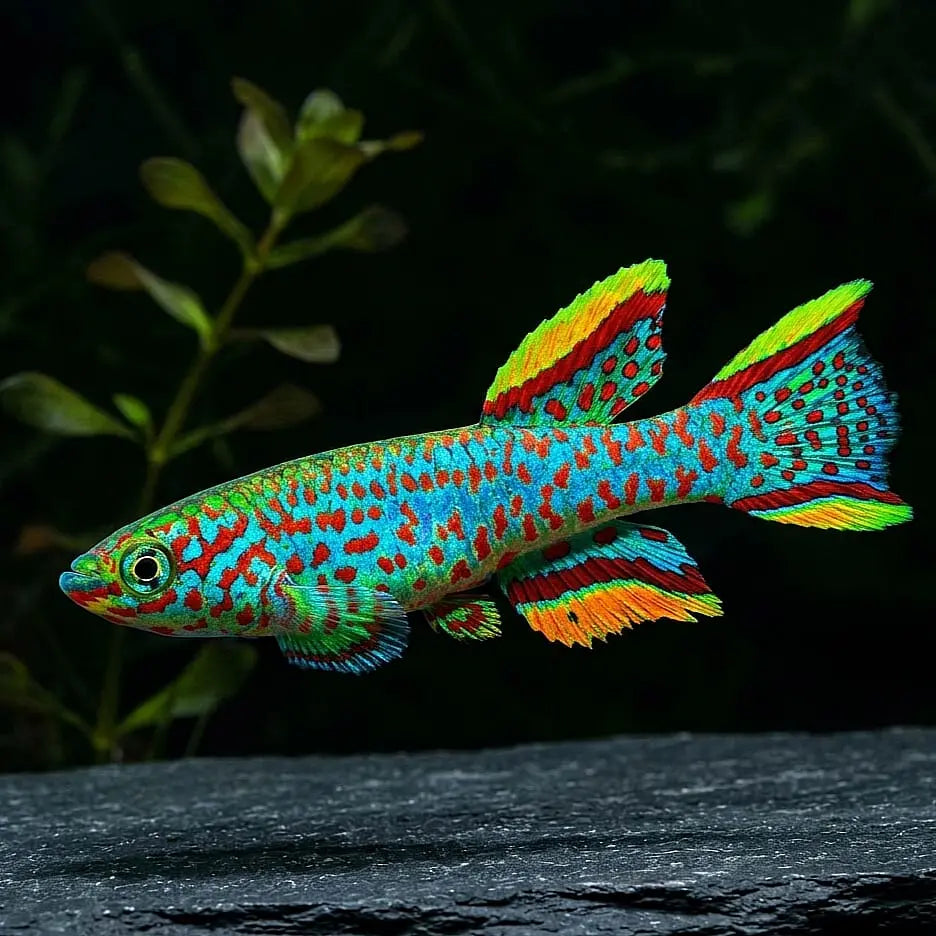 Scheels Prachtkärpfling – Fundulopanchax scheeli 🌈🐟 AquaTimo