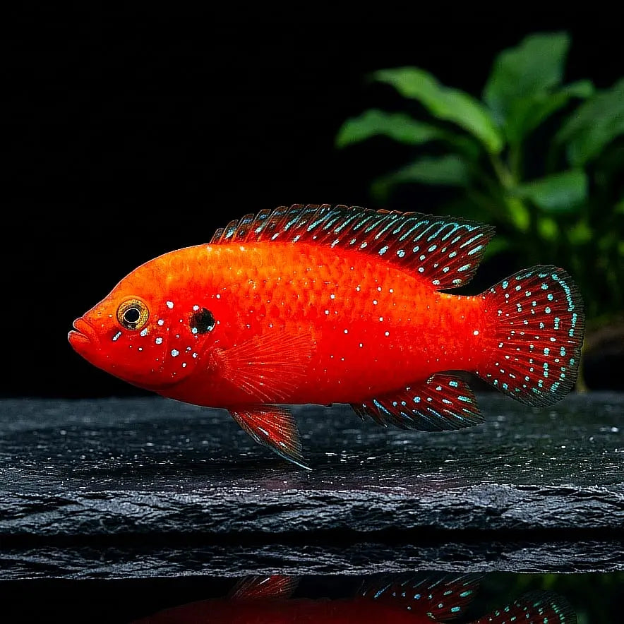 Roter Turkanabuntbarsch – Hemichromis exsul (Rubricatochromis exsul) AquaTimo