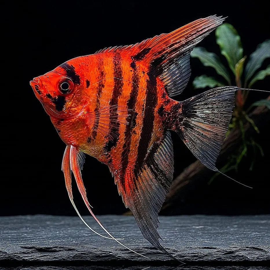Skalar Red Devil - Pterophyllum scalare 🌿✨ AquaTimo