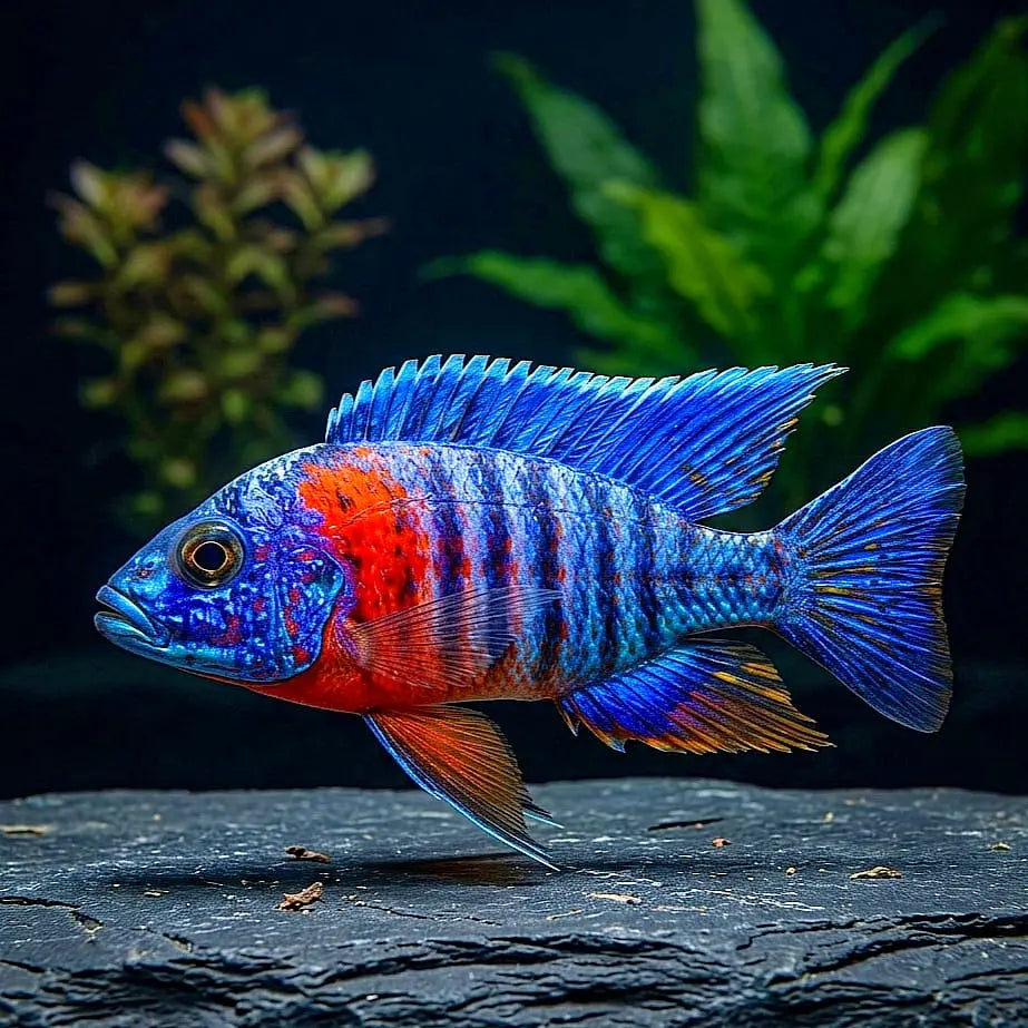 Aulonocara "Red Blue" – Rot/Blauer Kaiserbuntbarsch AquaTimo