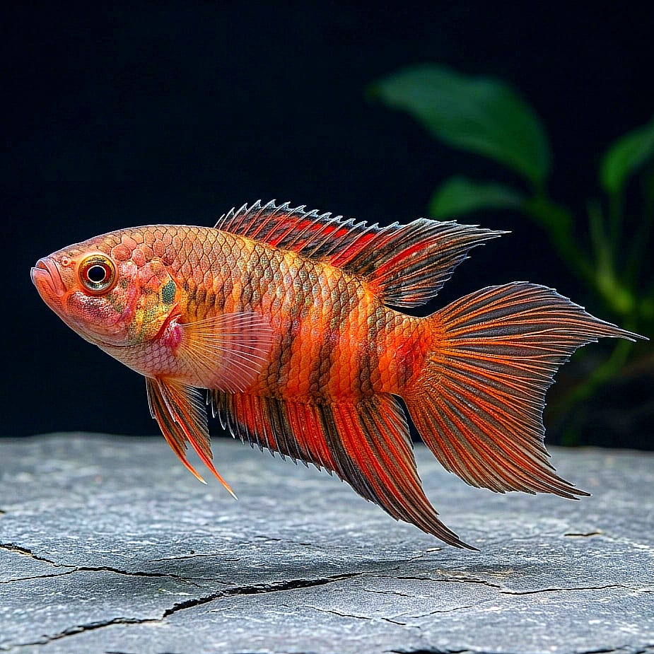 Orange-Buschfisch (Ctenopoma ansorgei / Microctenopoma ansorgii „Congo“)