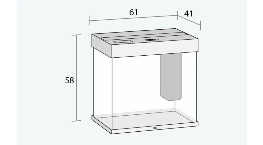 Juwel Lido 120 LED Aquarium – Quadratisches Design-Wunder im Kompaktformat ✨ - AS+ AquaTimo
